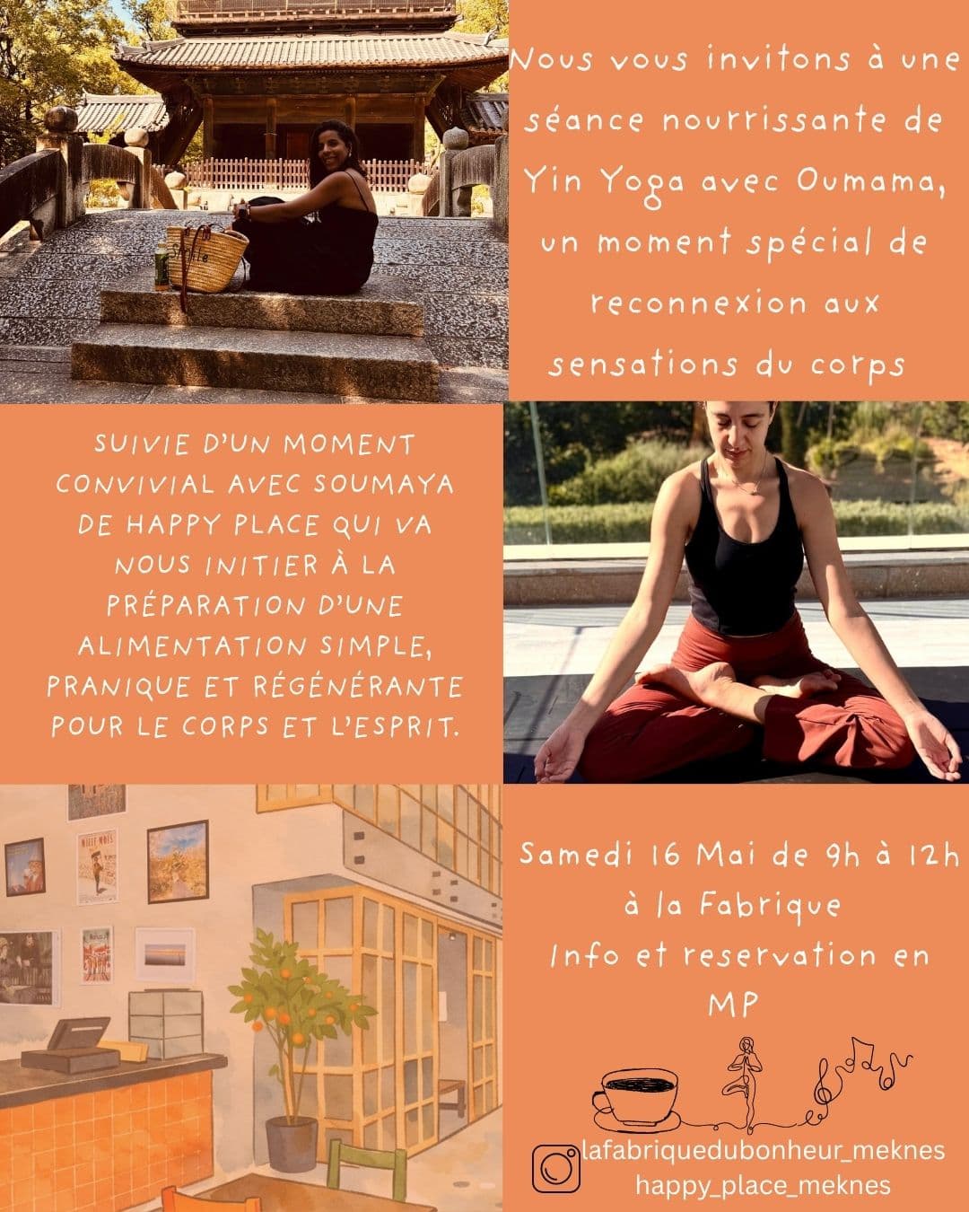 Yin Yoga & food 